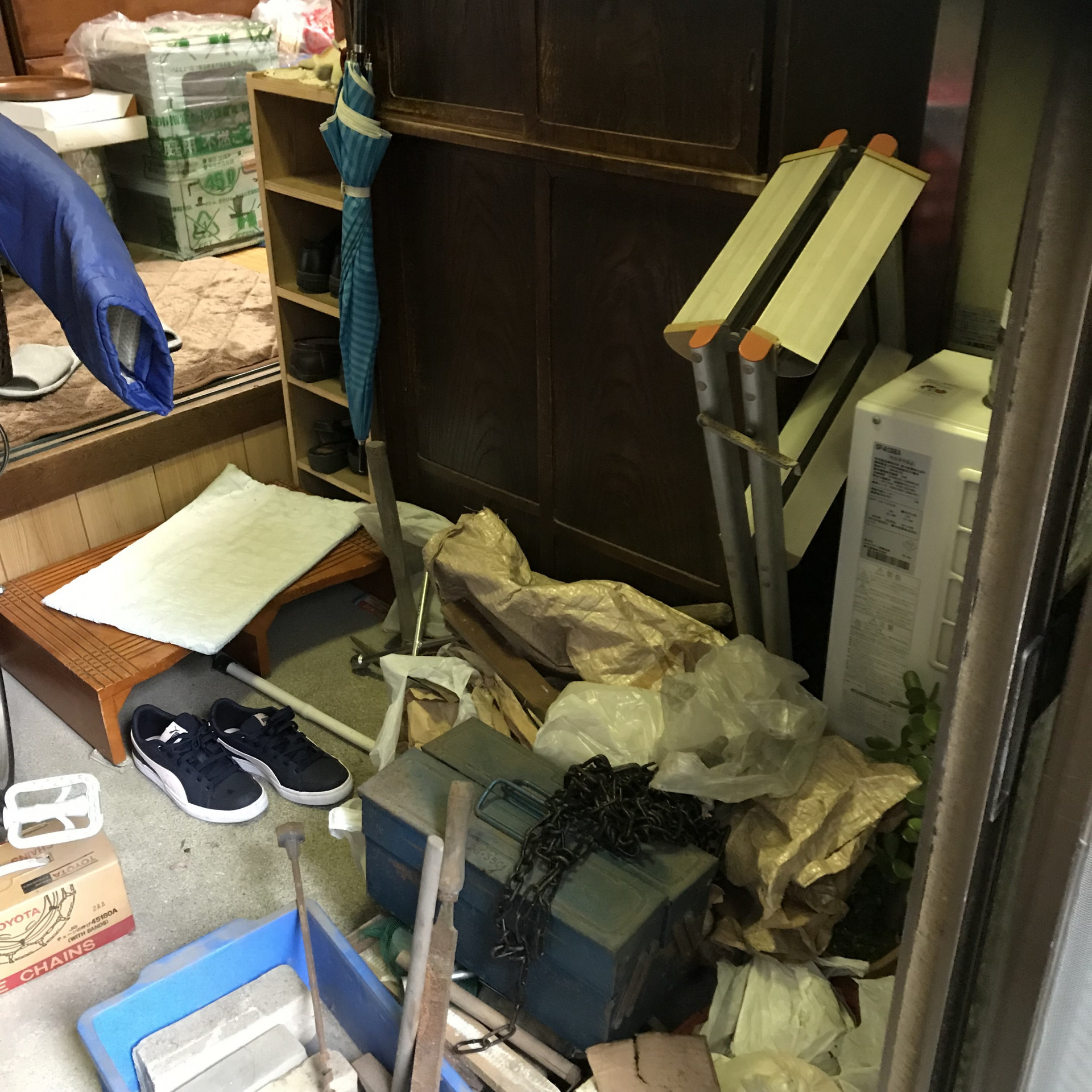 名古屋市北区にて不用品回収業者、ゴミの分別のご相談、最安値に挑戦中