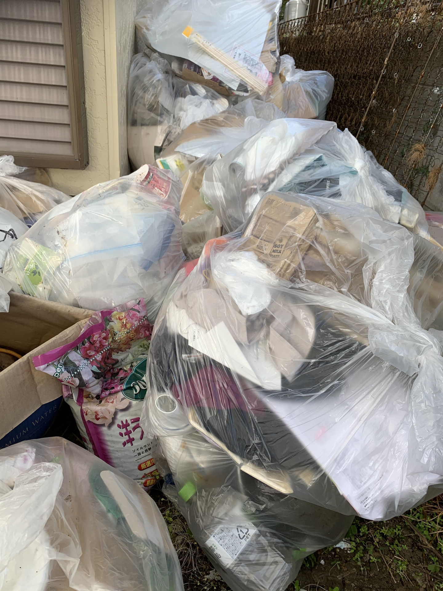 名古屋でゴミの分別でお片付けのお手伝い、最安値に挑戦中