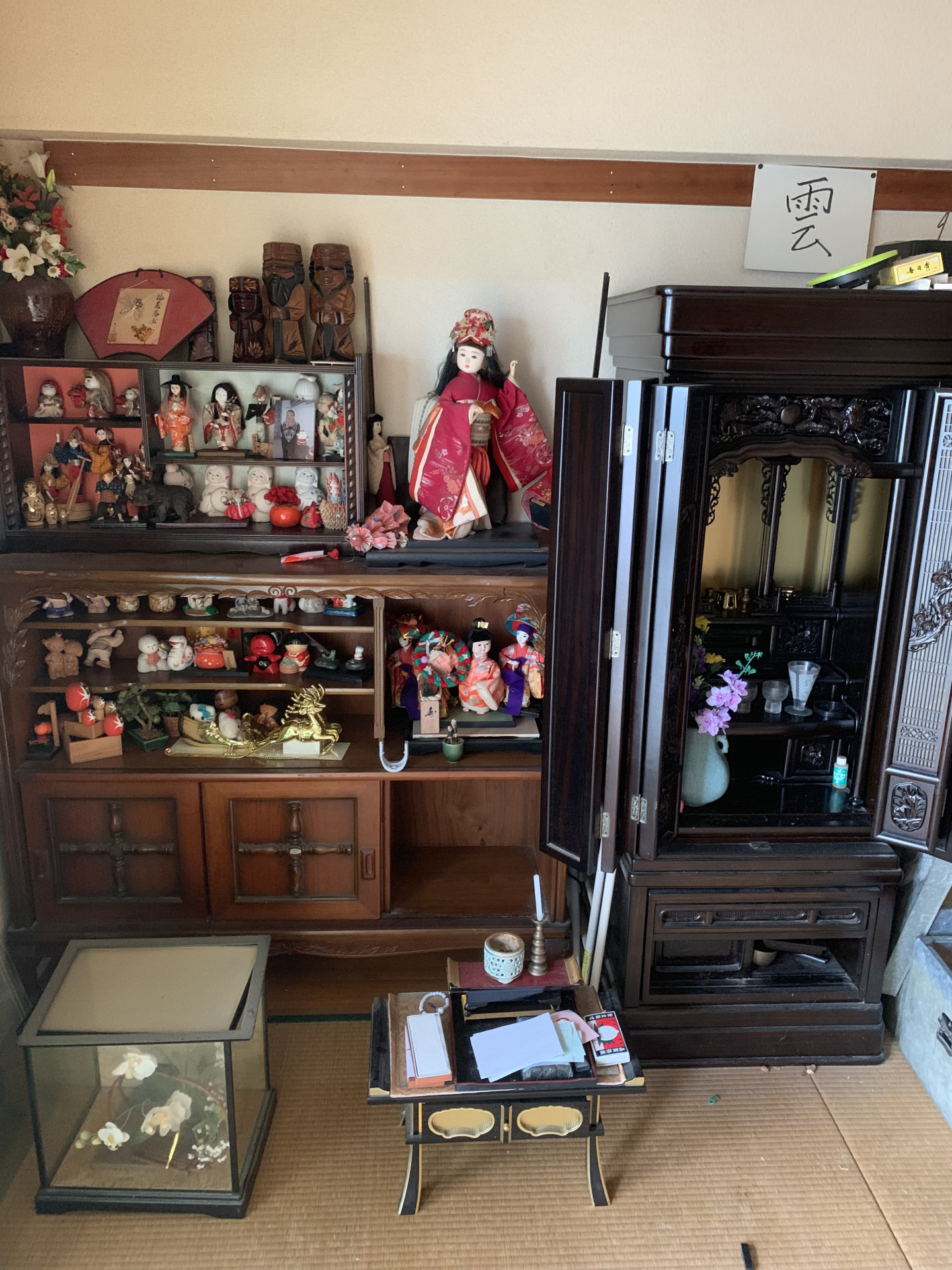 名古屋市にて不用品を処分、仏壇、人形