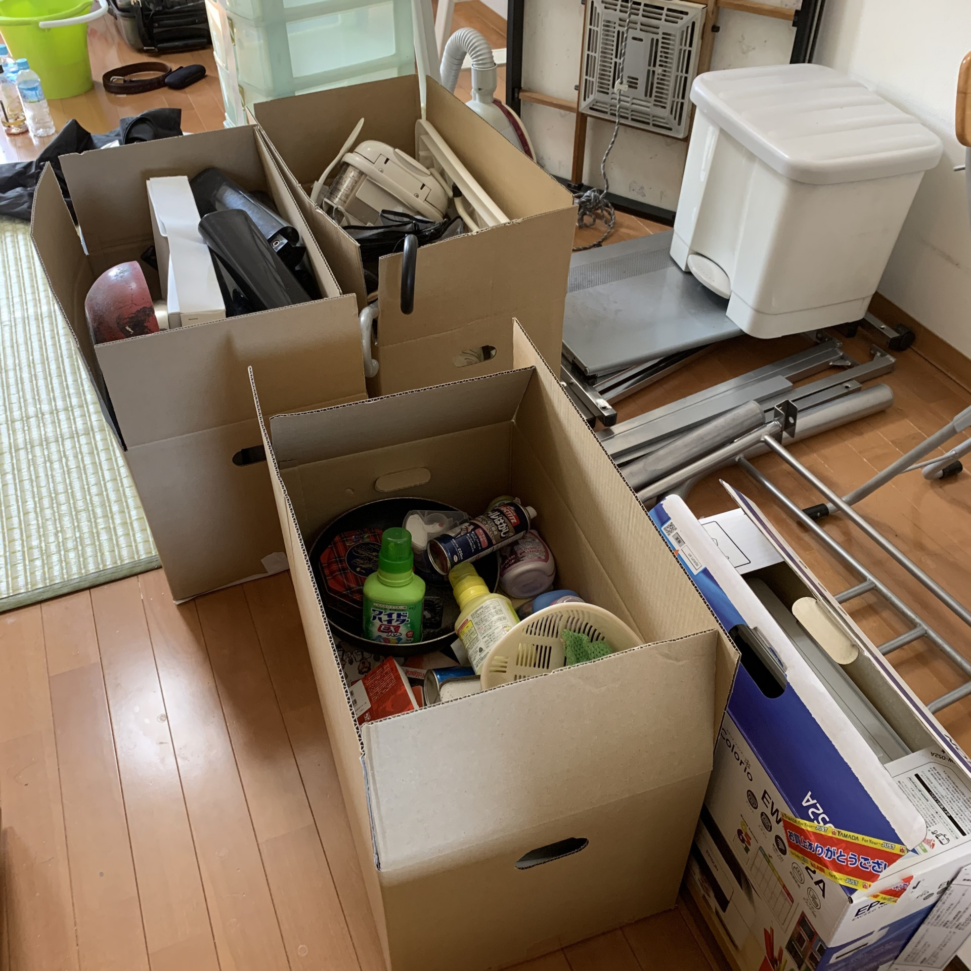 名古屋市にて一人暮らしの引越ゴミ、不用品の処分